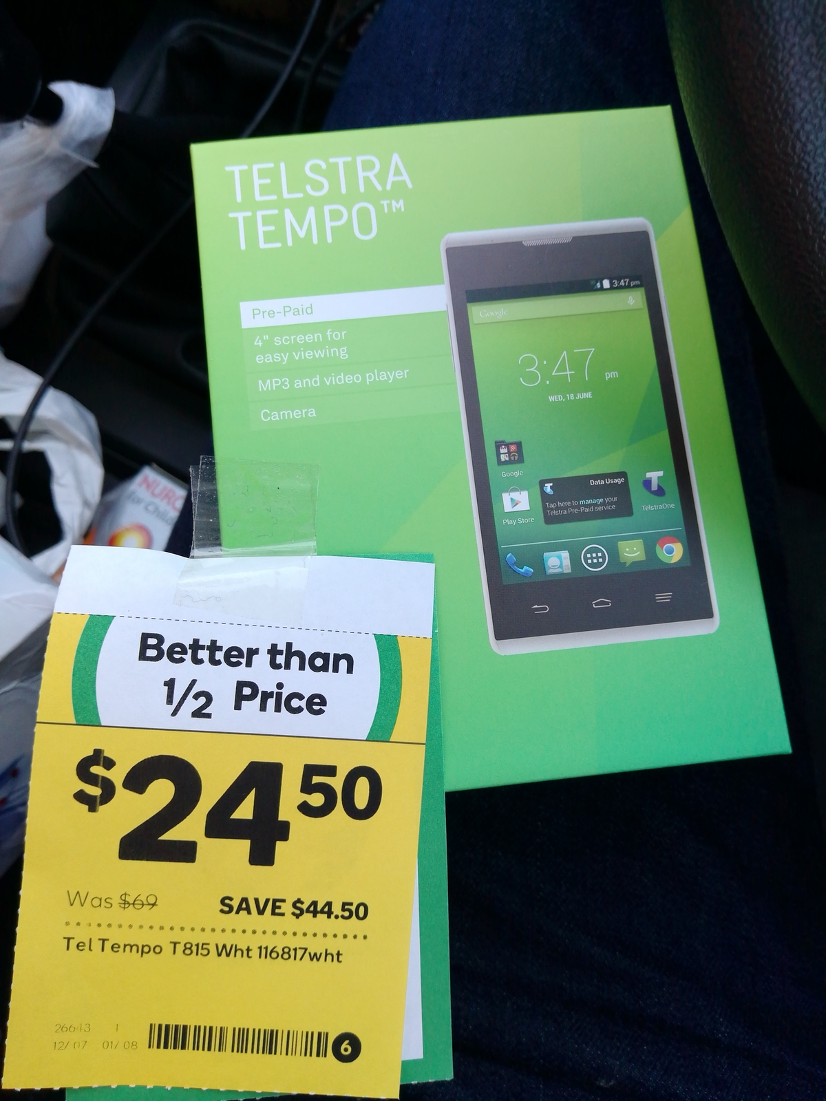 Telstra Tempo, image credit Economic on OzBargain